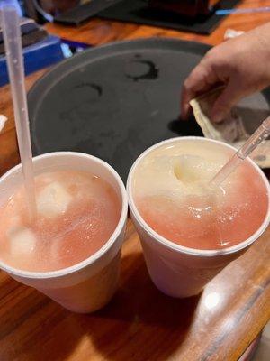 Miami Vice frozen drink