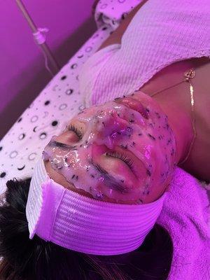 Pore Cleansing Facial - Add on a hydrojelly mask to your facial for ultimate relaxation