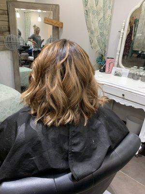 Balayage for my daughter.