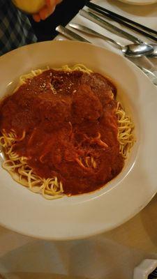 Spaghetti & meatballs