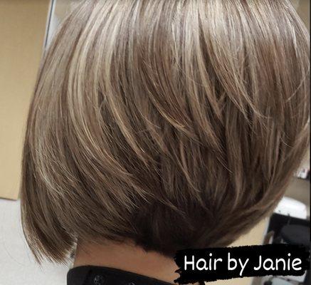 Hair by Janie call 281-822-2320 and make an appointment today!