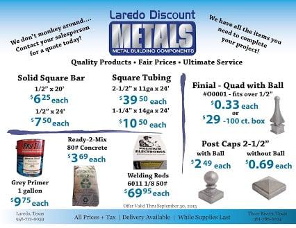 Laredo Discount Metals