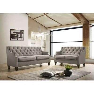 Set Living Room 2 Pieces Color Gray..