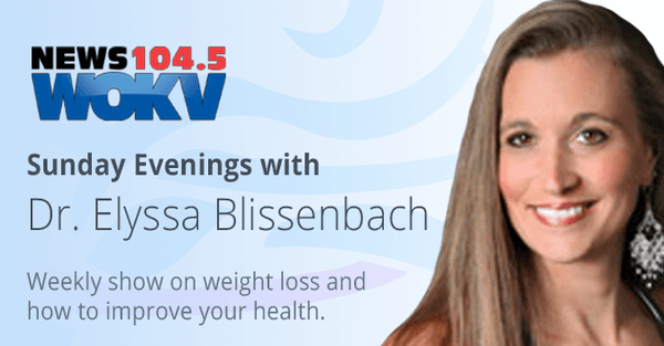 Sunday's radio show with Dr. Blissenbach.
 http://www.wokv.com/list/entertainment/blissful-wellness/exW/