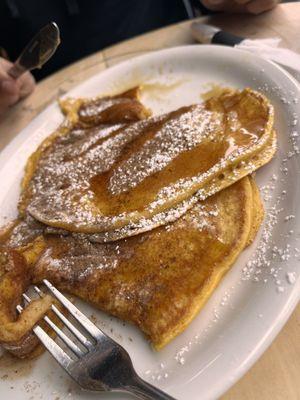 Pumpkin pancakes