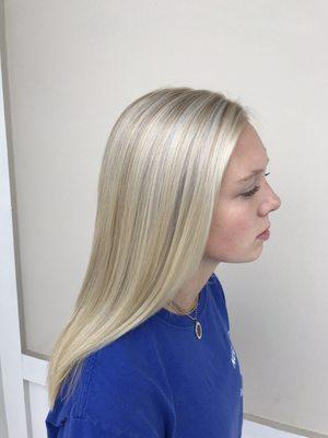 Platinum pearl blonde by carlie S!