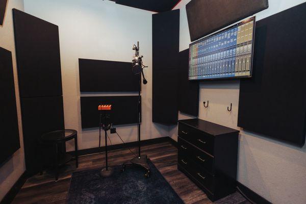 Control Room 2 Vocal Booth