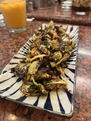 Bomb flavored brussel sprouts. Sold out tonight too.