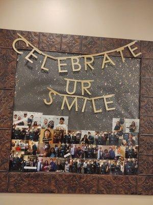 Mitchell & Boyer Orthodontists are professional and friendly.  A cool photo board encourages everyone to maintain their beauty.