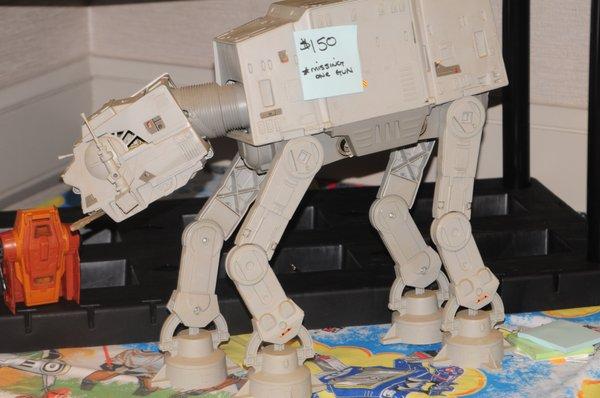 star wars vintage toys. AT -AT walker   ebay sales