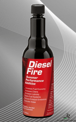 E-ZOIL Diesel Fire Summer Performance Fuel Additive.