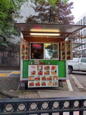 Front of Food Cart