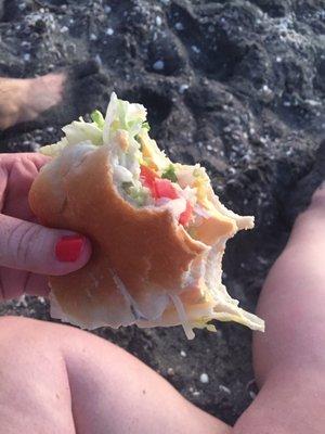 Subs at the beach