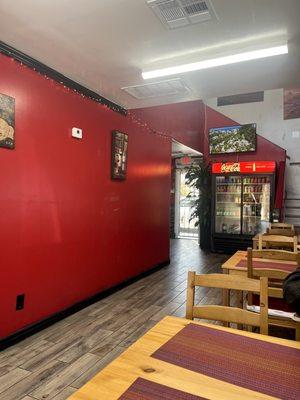 Interior dining area.