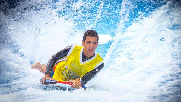 Double Surf Simulator, The Riptide, at Breaker Bay Waterpark