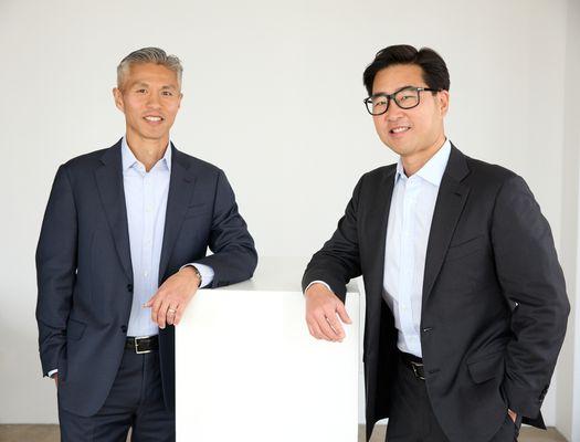 We shot this executive team photo for a start-up investment firm. Decades of experience between these two!