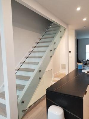 Stairs Glass Railing