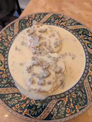 biscuits and gravy