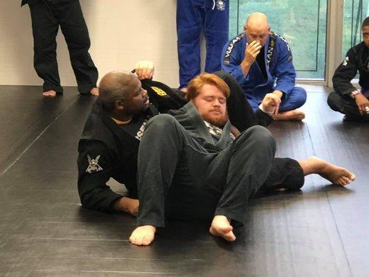 BJJ Advanced Class Demonstration