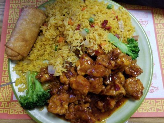 General tso chicken.