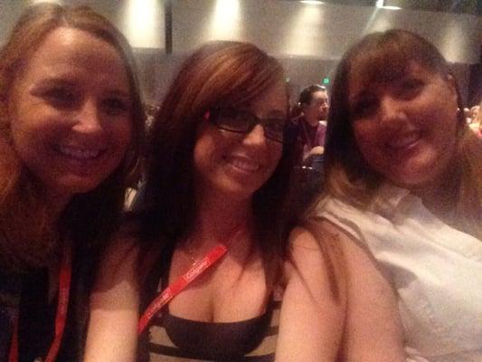 The girls enjoying the Anaheim Dental Convention and continuing education classes. 2014