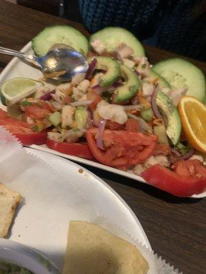 old Ceviche de Pescado (Fish Ceviche)