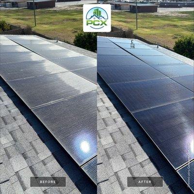 Solar panel cleaning in Huntington Beach keeps production levels high at peak performance