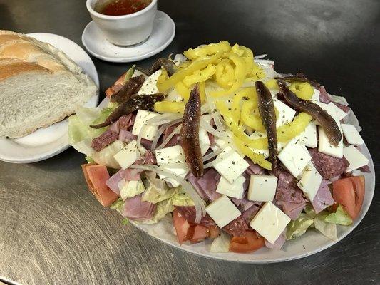 Large Antipasto with Jaws (Anchovies)