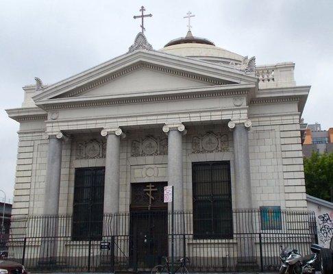 Former bank, turned church, in Williamsburg