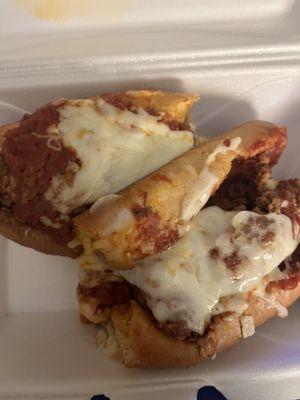 Chicken parm sub