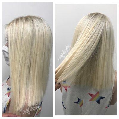 Beautiful blonde by Ruby