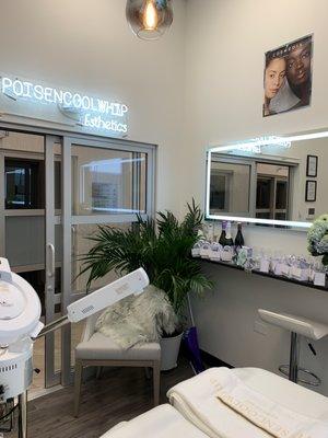 Poisencoolwhip Esthetics located in My salon suites private esthetics facial spa