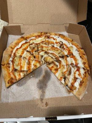 Great Buffalo Chicken Pizza