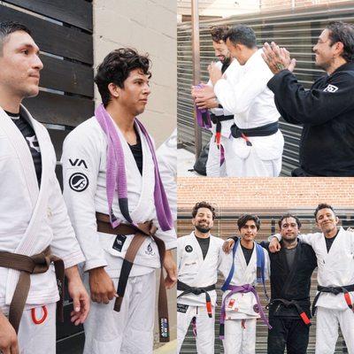 - recent belt promotions // Alex Cadena Jr. & Ronald Rozo