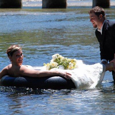 Let your wedding troubles float down the Frio!