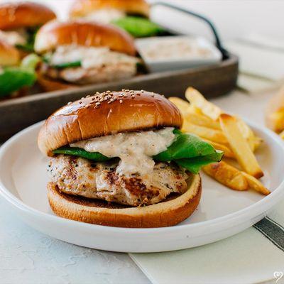 Grilled Chicken Caesar Sandwiches