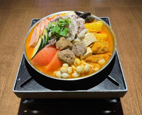 New! Rich Tomato Beef Hotpot