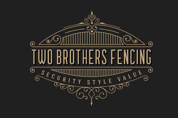 Two Brothers Fencing Logo