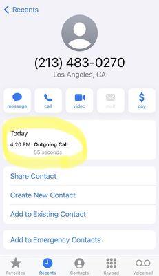 "Bro you're asking too many questions". I asked one question that he didn't answer. Total call time: not even a minute. BOO!