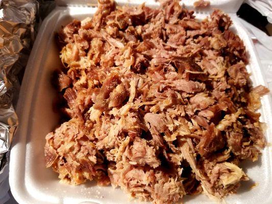 2 lbs. of carnitas.