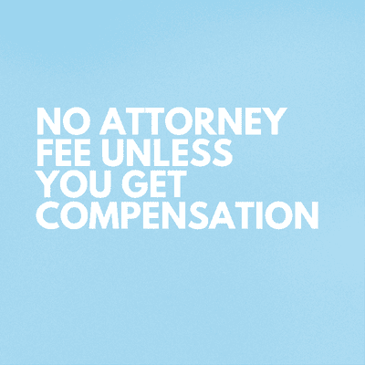 No attorney fee unless you get compensation