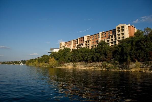 Beautiful views of the lake from windows and outdoor dining