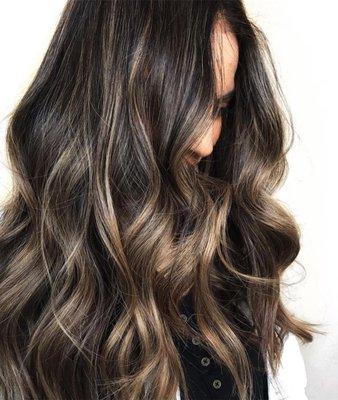 Dimensional Brunette, creating a seamless look