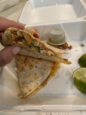 Chicken quesadilla