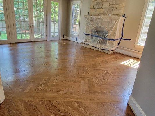 Hardwood floors