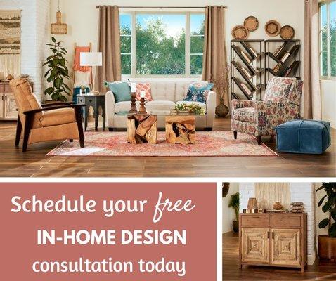 Did you know that La-Z-Boy offers FREE In-Home Design services?