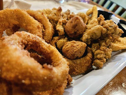 Great onion rings!