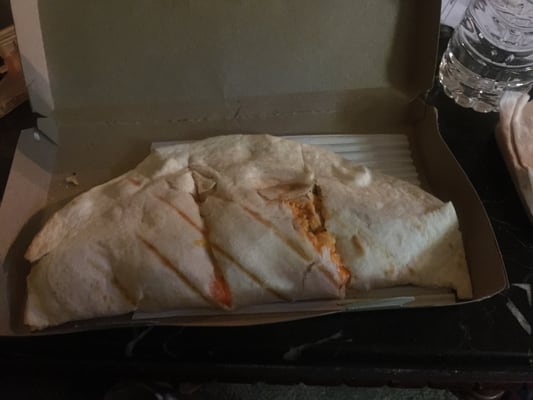 Buffalo Chicken Quesadilla.