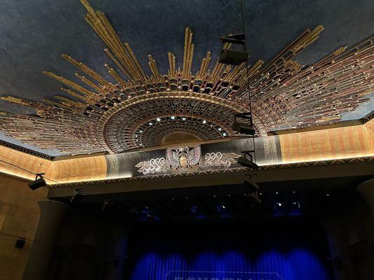 Restored ceiling