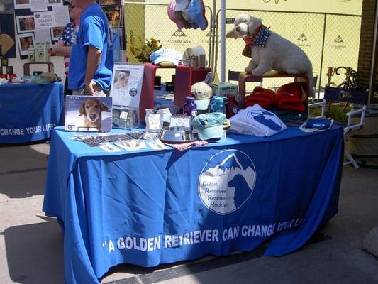 Booth at Cherry Creek Arts Festival